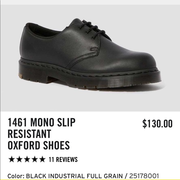 mono 1461 slip resistant